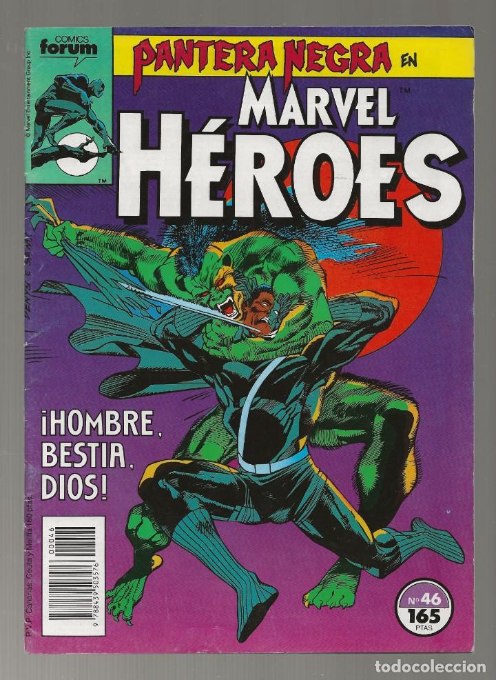 C&oacute;mics: HEROES MARVEL n&ordm; 46 - FORUM 1989