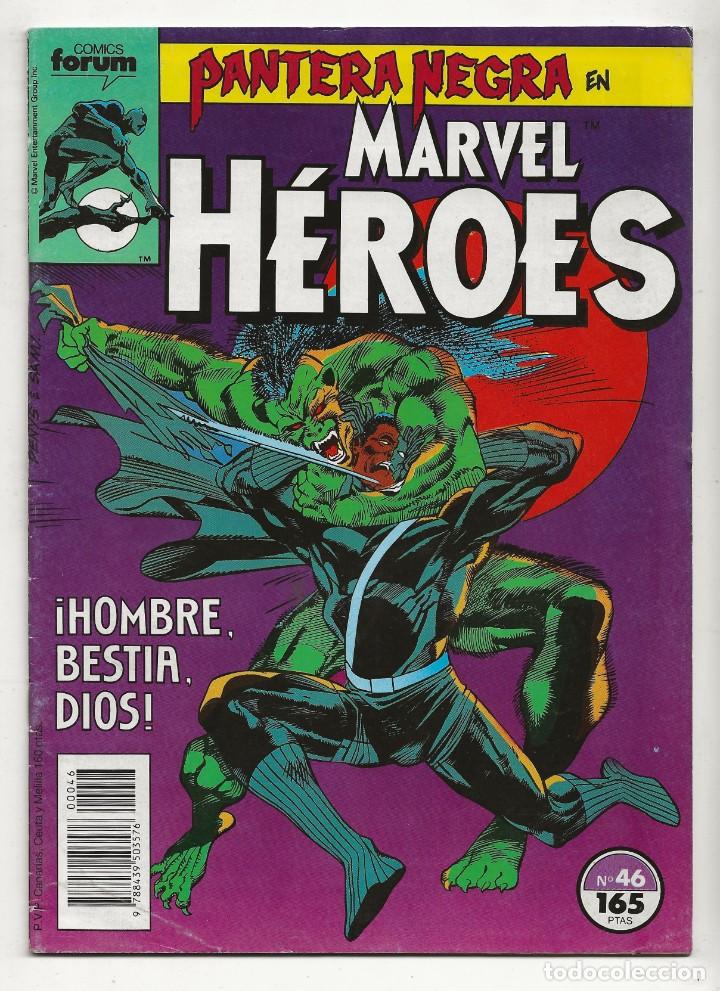 C&oacute;mics: HEROES MARVEL n&ordm; 46 - FORUM 1989