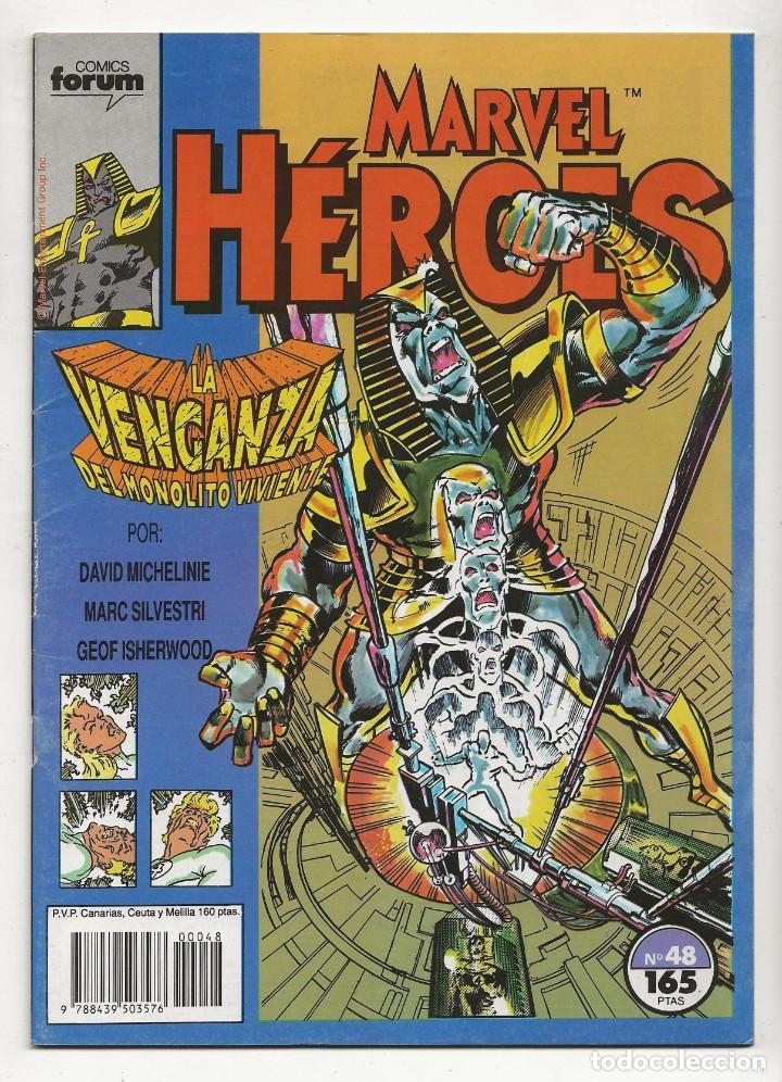 C&oacute;mics: HEROES MARVEL n&ordm; 48 - FORUM 1989