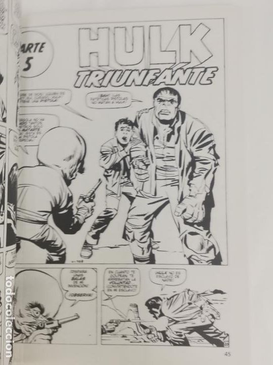 C&oacute;mics: COM-343. HULK, BIBLIOTECA MARVEL N&ordm;1. ED. FORUM. - Foto 3
