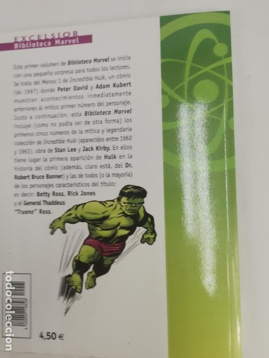 C&oacute;mics: COM-343. HULK, BIBLIOTECA MARVEL N&ordm;1. ED. FORUM. - Foto 6