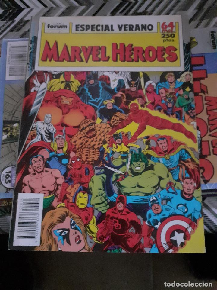 C&oacute;mics: MARVEL H&Eacute;ROES ESPECIAL VERANO 1989 - FORUM - Foto 1