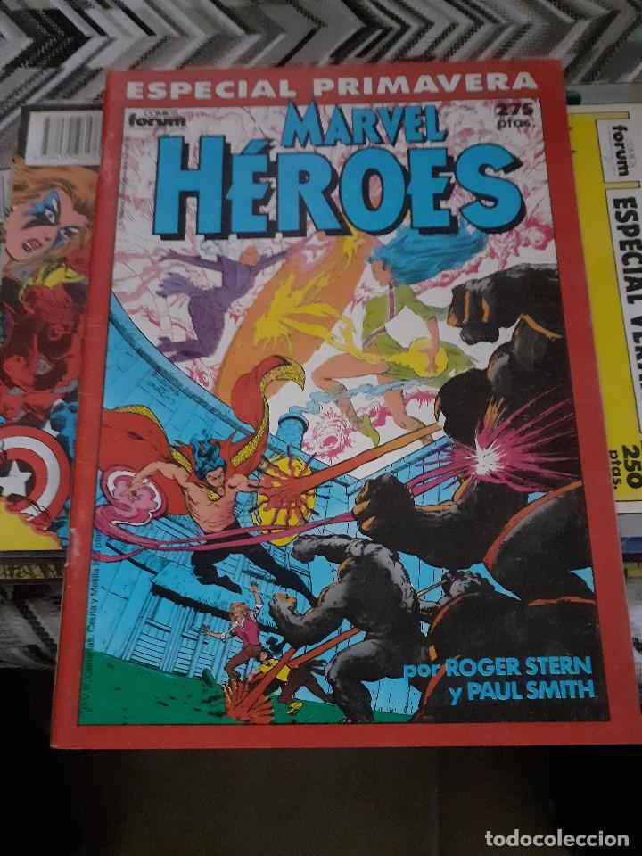 C&oacute;mics: MARVEL H&Eacute;ROES ESPECIAL PRIMAVERA 1990 - FORUM - Foto 1