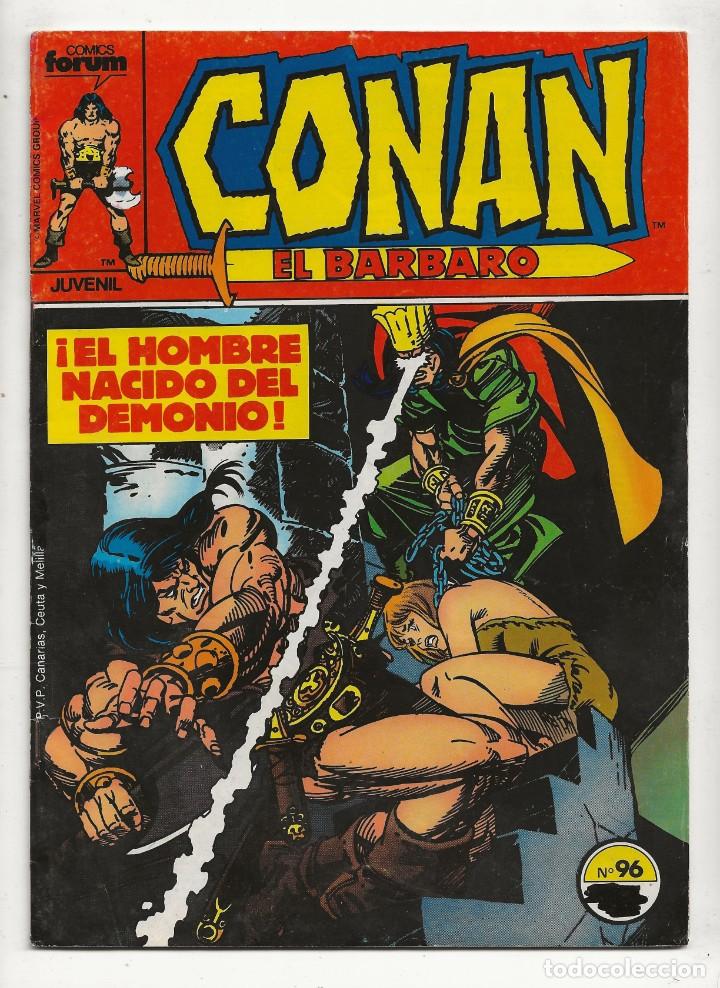 C&oacute;mics: CONAN EL BARBARO N&ordm; 96 - FORUM - Foto 1
