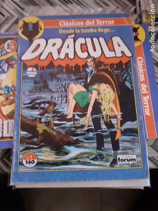 C&oacute;mics: CL&Aacute;SICOS DEL TERROR - DRACULA - N&ordm; 1 DE 17 - Forum - Foto 1