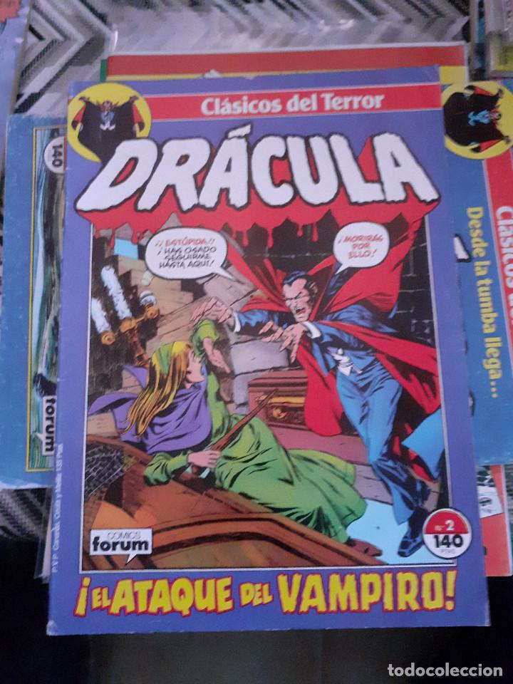 C&oacute;mics: CL&Aacute;SICOS DEL TERROR - DRACULA - N&ordm; 2 DE 17 - &iexcl;El ataque del Vampiro! - Forum - Foto 1