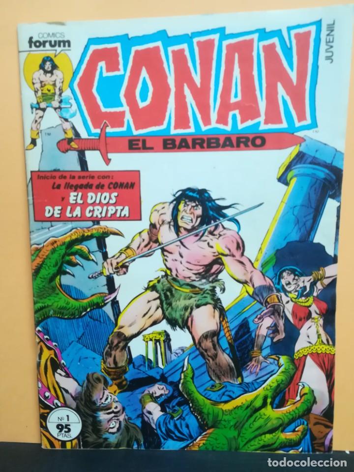 C&oacute;mics: CONAN EL B&Aacute;RBARO. VOL 1. N&ordm; 1. CON EL P&Oacute;STER. FORUM - Foto 1