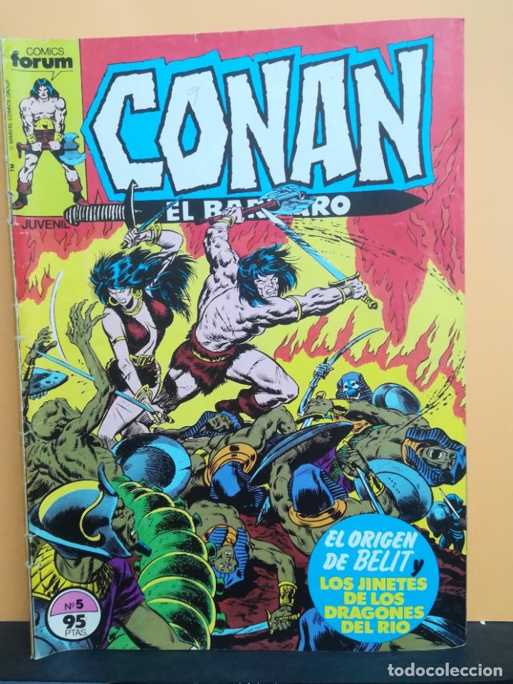 C&oacute;mics: CONAN EL B&Aacute;RBARO. VOL 1. N&ordm; 5. FORUM - Foto 1