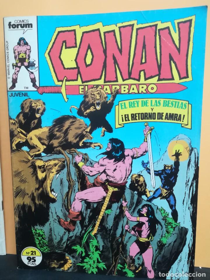 C&oacute;mics: CONAN EL B&Aacute;RBARO. VOL 1. N&ordm; 21. FORUM - Foto 1