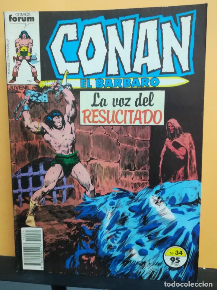 C&oacute;mics: CONAN EL B&Aacute;RBARO. VOL 1. N&ordm; 34. FORUM - Foto 1