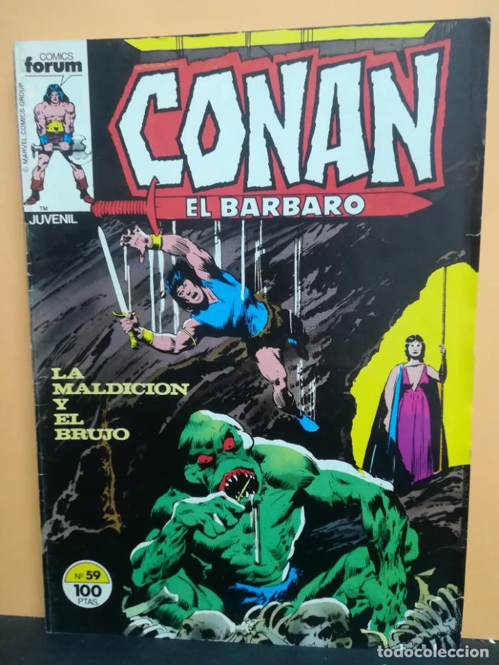 C&oacute;mics: CONAN EL B&Aacute;RBARO. VOL 1. N&ordm; 59. FORUM - Foto 1