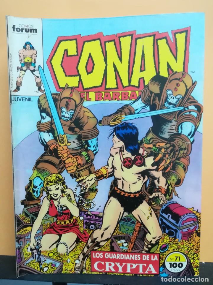 C&oacute;mics: CONAN EL B&Aacute;RBARO. VOL 1. N&ordm; 71. FORUM - Foto 1