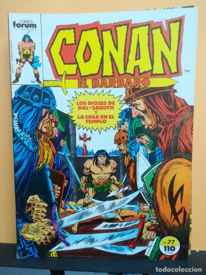 C&oacute;mics: CONAN EL B&Aacute;RBARO. VOL 1. N&ordm; 77. FORUM - Foto 1