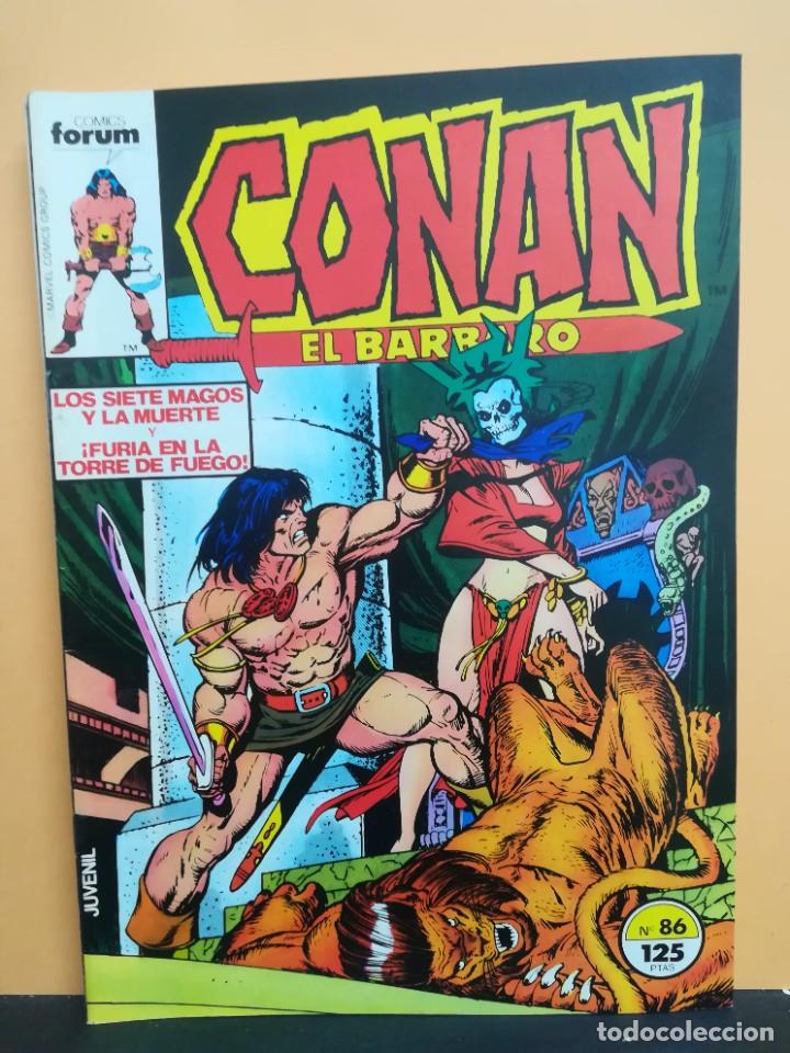 C&oacute;mics: CONAN EL B&Aacute;RBARO. VOL 1. N&ordm; 86. FORUM - Foto 1