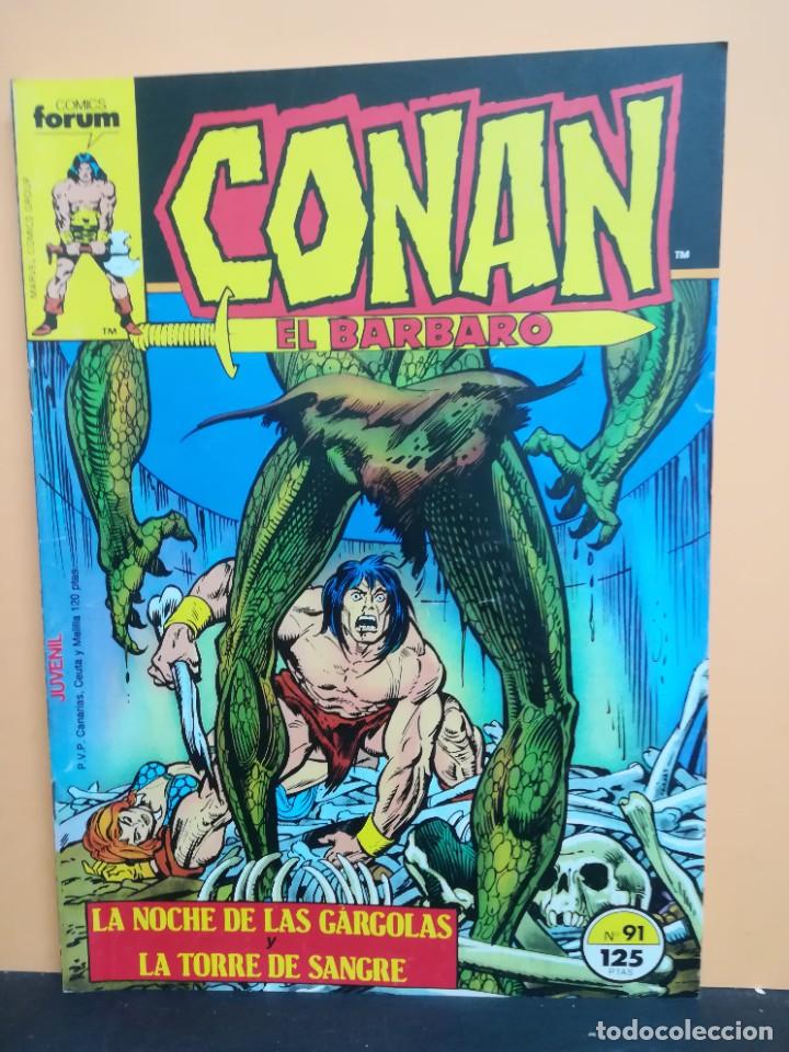 C&oacute;mics: CONAN EL B&Aacute;RBARO. VOL 1. N&ordm; 91. FORUM - Foto 1