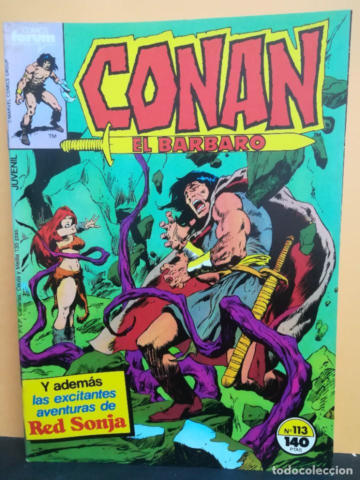C&oacute;mics: CONAN EL B&Aacute;RBARO. VOL 1. N&ordm; 113. FORUM - Foto 1