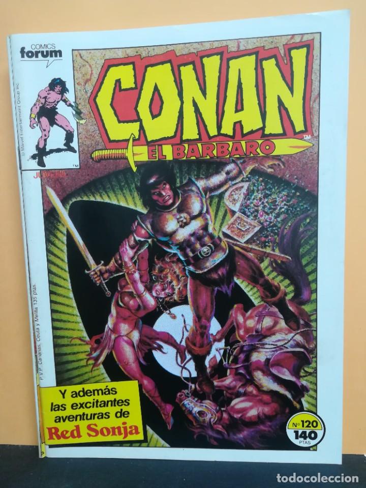 C&oacute;mics: CONAN EL B&Aacute;RBARO. VOL 1. N&ordm; 120. FORUM - Foto 1