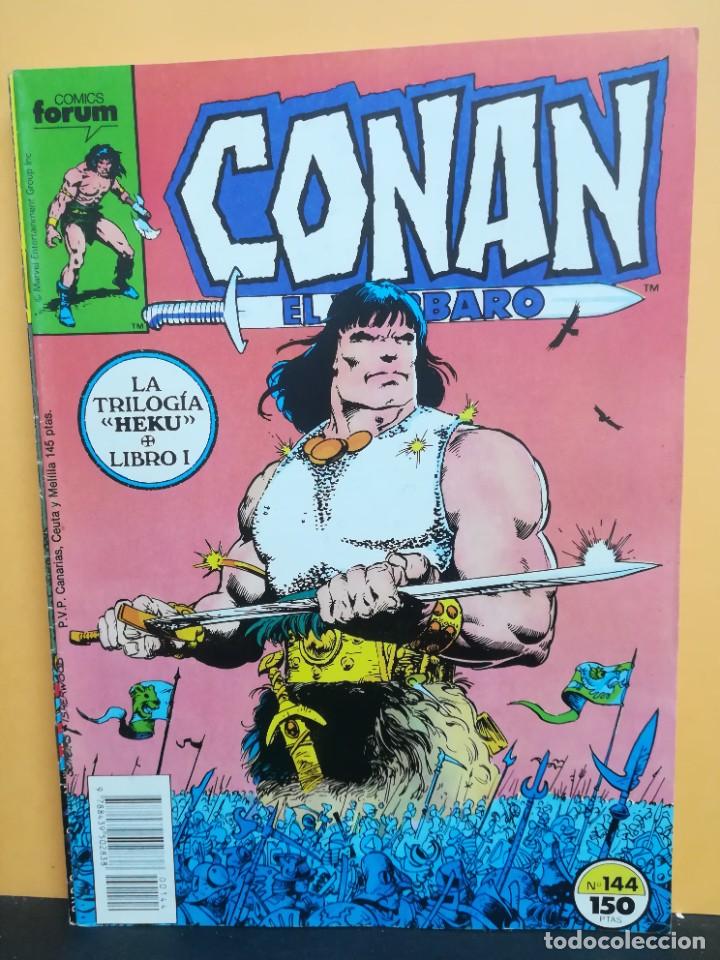 C&oacute;mics: CONAN EL B&Aacute;RBARO. VOL 1. N&ordm; 144. FORUM - Foto 1