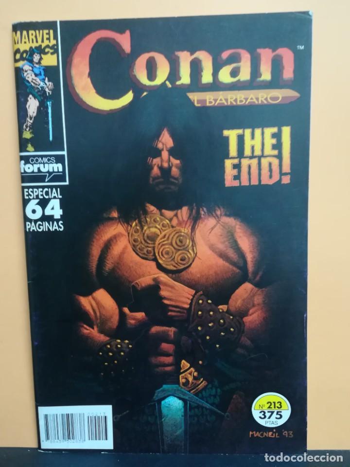 C&oacute;mics: CONAN EL B&Aacute;RBARO. VOL 1. N&ordm; 213. &iexcl;&Uacute;LTIMO! FORUM - Foto 1