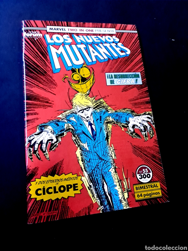 C&oacute;mics: EXCELENTE ESTADO LOS NUEVOS MUTANTES 55 FORUM COMICS GRAPA - Foto 1