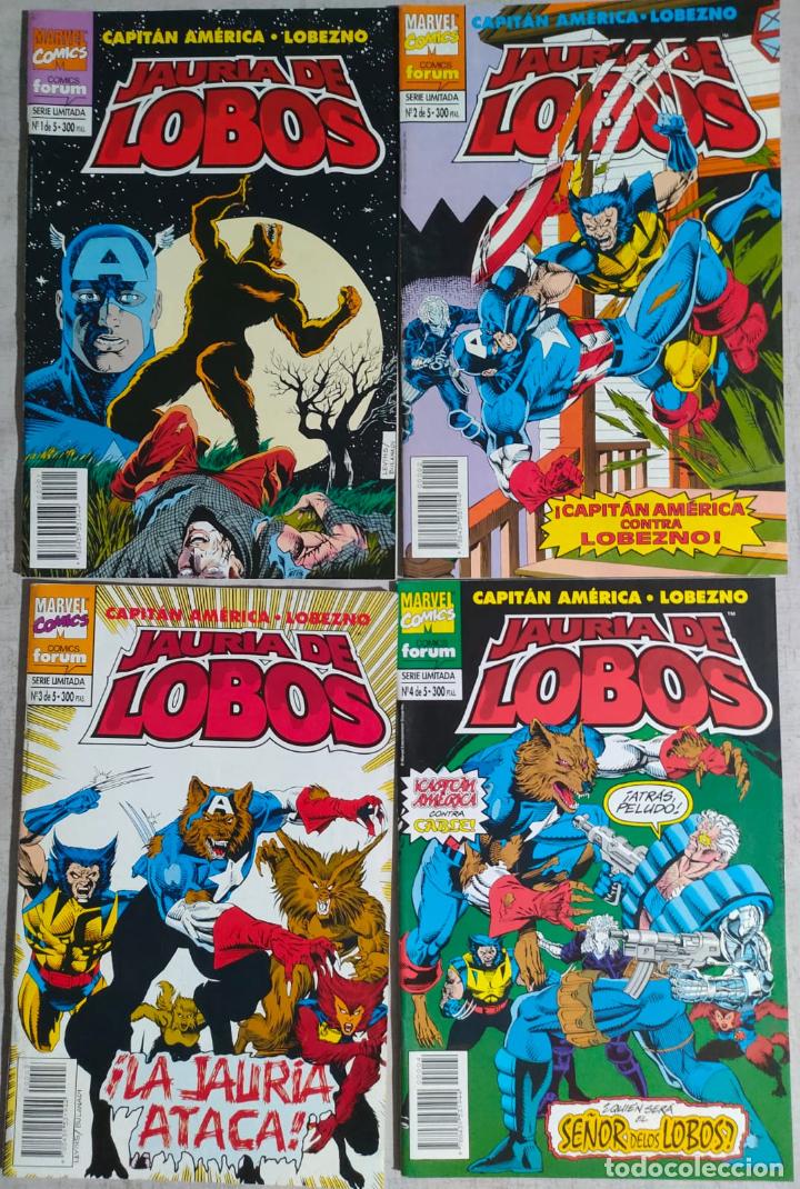 C&oacute;mics: JAURIA DE LOBOS NUMEROS 1,2,3,4 - Foto 1