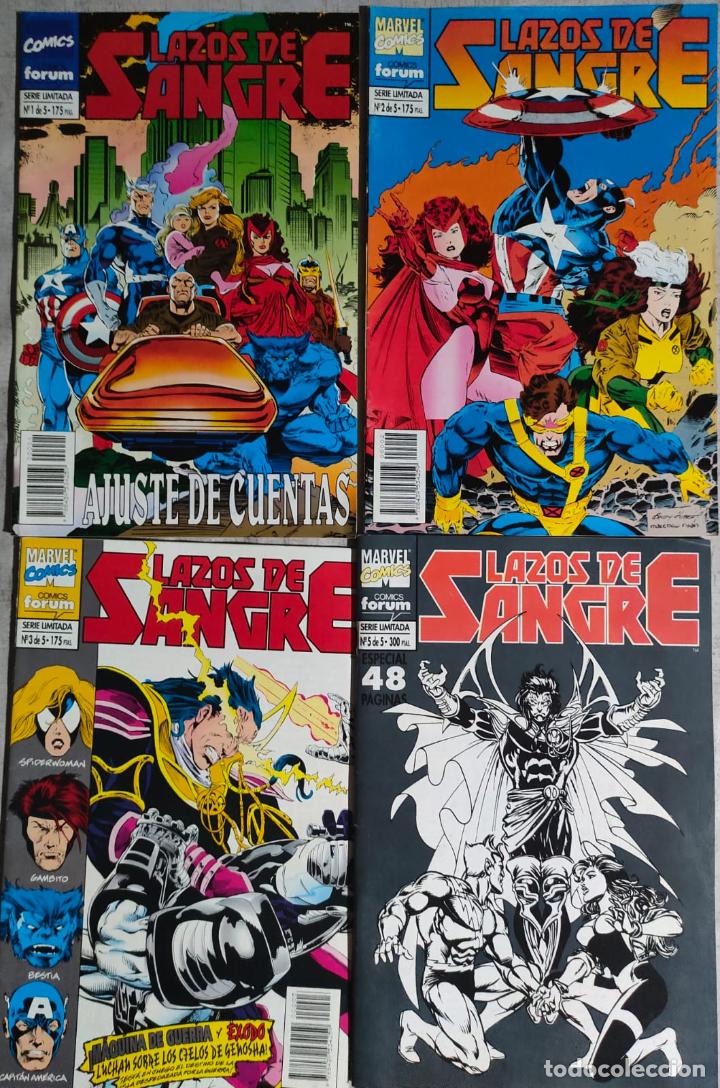 C&oacute;mics: LAZOS DE SANGRE NUMEROS 1,2,3,5 - Foto 1