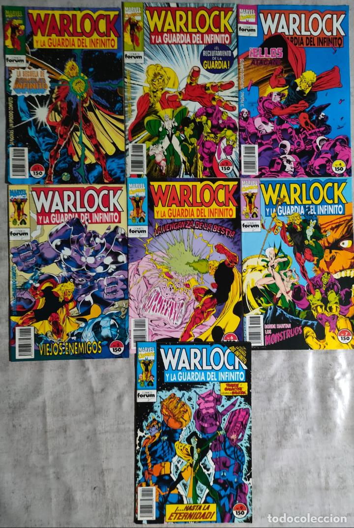 C&oacute;mics: WARLOCK Y LA GUARDIA DEL INFINITO NUMEROS 1,2,4,5,6,7,9 - Foto 1
