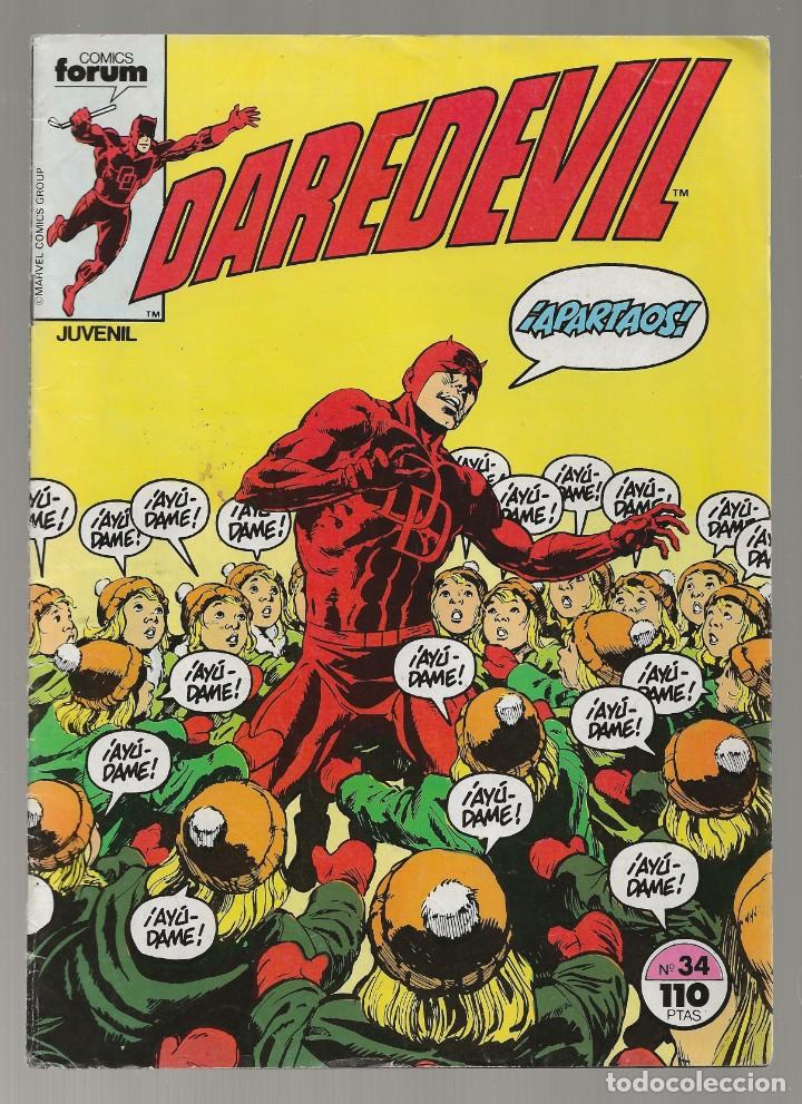 C&oacute;mics: DAREDEVIL N&ordm; 34 - FORUM 1984 - Foto 1