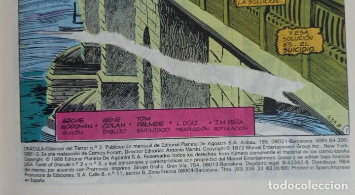 C&oacute;mics: DR&Aacute;CULA CL&Aacute;SICOS DEL TERROR N&ordm;2 - FORUM. - Foto 2