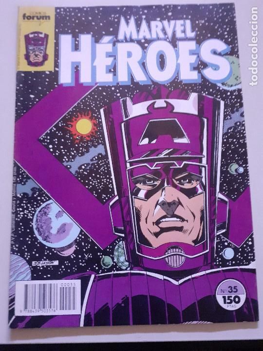 C&oacute;mics: MARVEL H&Eacute;ROES - N&ordm; 35 - Galactus ... - Forum - Foto 1