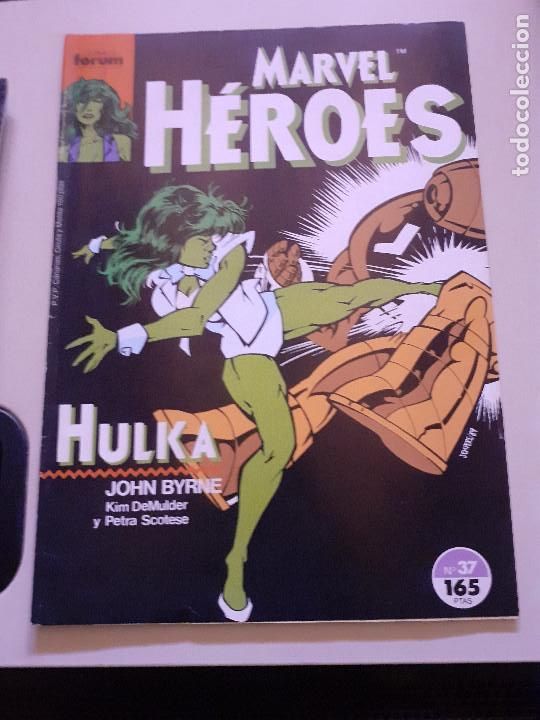 C&oacute;mics: MARVEL H&Eacute;ROES - N&ordm; 37 - Hulka - Forum - Foto 1