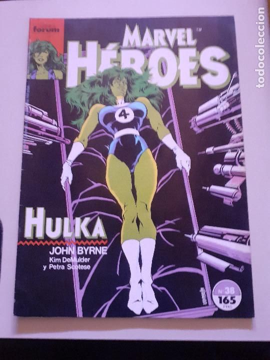 C&oacute;mics: MARVEL H&Eacute;ROES - N&ordm; 38 - Hulka - Forum - Foto 1