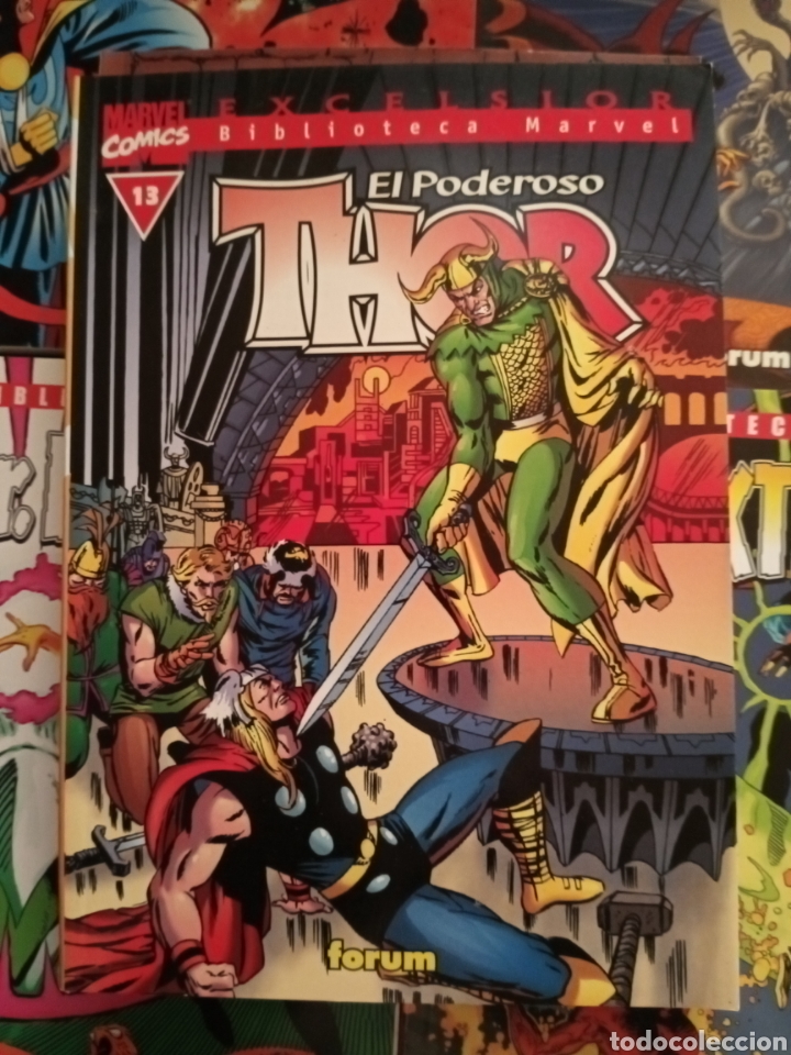 C&oacute;mics: Biblioteca Marvel Thor 13 cj72 - Foto 1
