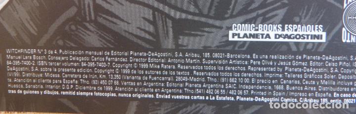 C&oacute;mics: Comic Witchfinder,Numero 3 de 4,Planeta,Laberinto - Foto 5