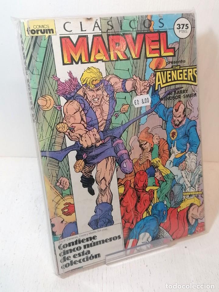 C&oacute;mics: Comic: &rdquo;Clasicos marvel : the avengers&rdquo; 5 numeros comics forum - Foto 1
