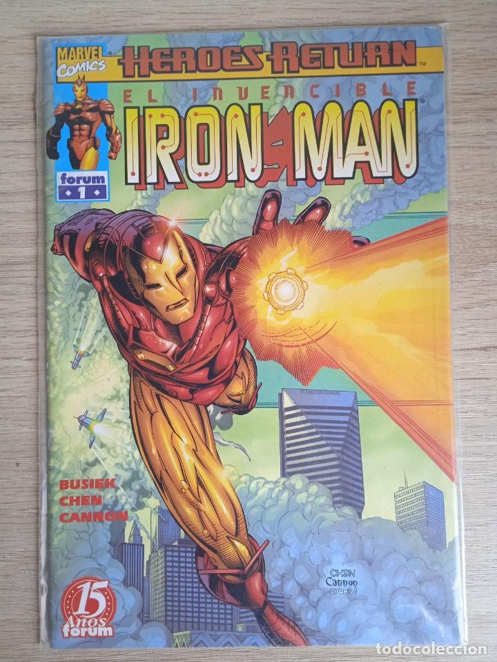 C&oacute;mics: EL INVENCIBLE IRON MAN VOL 4 N&ordm; 1 - HEROES RETURN - FORUM - Foto 1