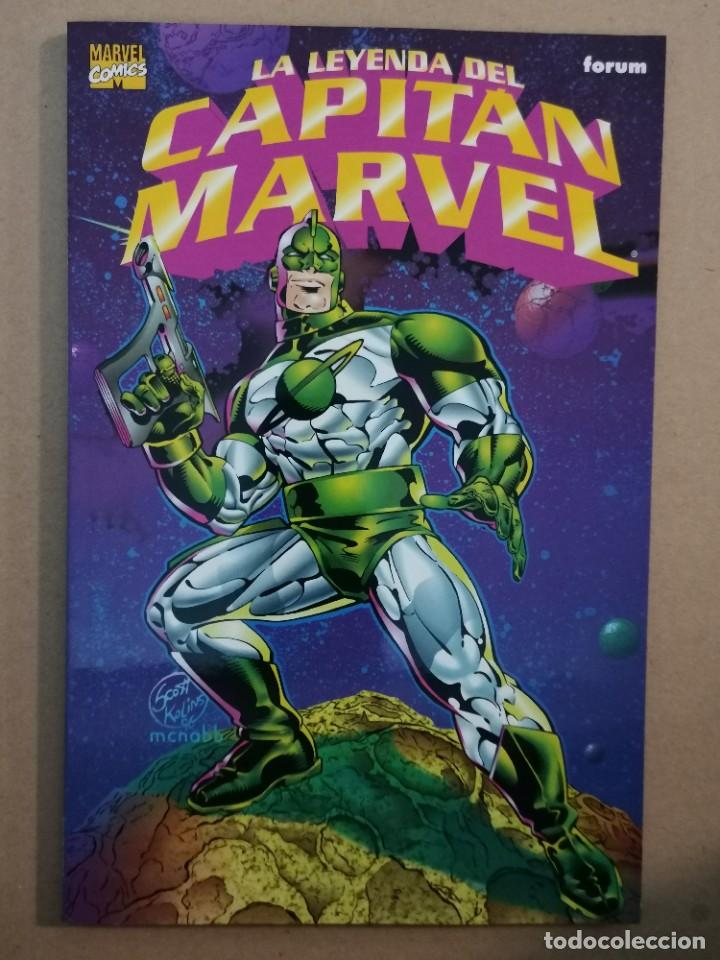 C&oacute;mics: LA LEYENDA DEL CAPIT&Aacute;N MARVEL - FORUM (1998) - Tom Brevoort - Foto 1