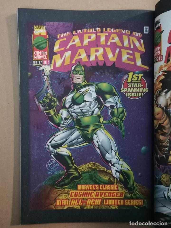 C&oacute;mics: LA LEYENDA DEL CAPIT&Aacute;N MARVEL - FORUM (1998) - Tom Brevoort - Foto 4