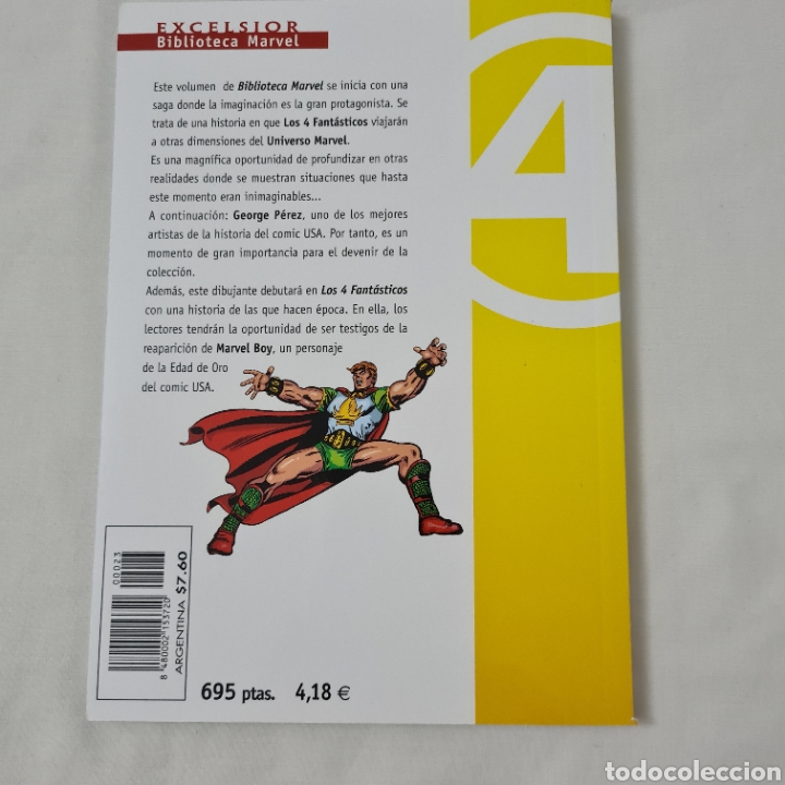 C&oacute;mics: Los 4 fant&aacute;sticos n&uacute;mero 23. Biblioteca Marvel - Foto 2