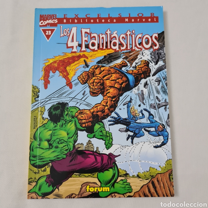 C&oacute;mics: Los 4 fant&aacute;sticos n&uacute;mero 23. Biblioteca Marvel - Foto 1