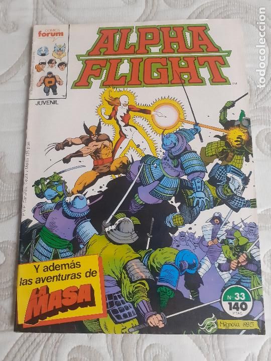 C&oacute;mics: ALPHA FLIGHT - VOL 1 N&ordm; 33 DE 61 - Honor - CON LA MASA - FORUM - - Foto 1