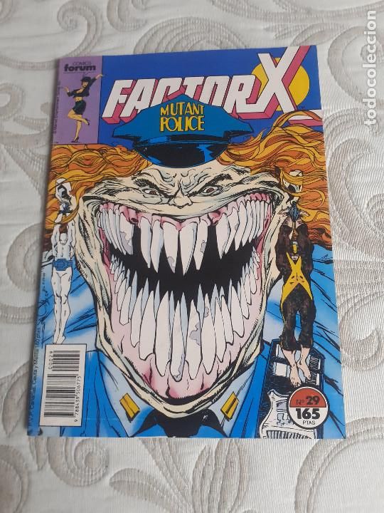 C&oacute;mics: FACTOR-X - VOL 1 N&ordm; 29 DE 94 - &iexcl;El beso de la muerte! - FORUM - - Foto 1