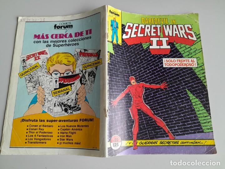 C&oacute;mics: SECRET WARS II - N&ordm; 22 - DAREDEVIL - Foto 2