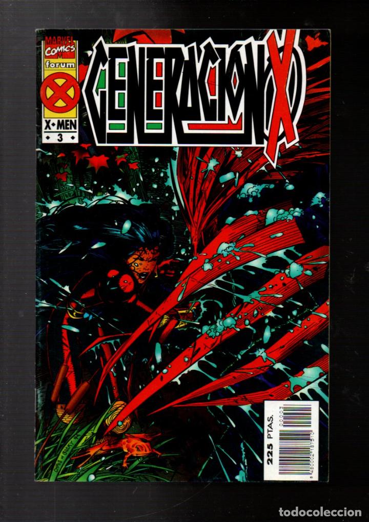 C&oacute;mics: GENERACION-X, N&ordm; 3. MARVEL COMICS. FORUM. X-MEN. PLANETA 1995 - Foto 1