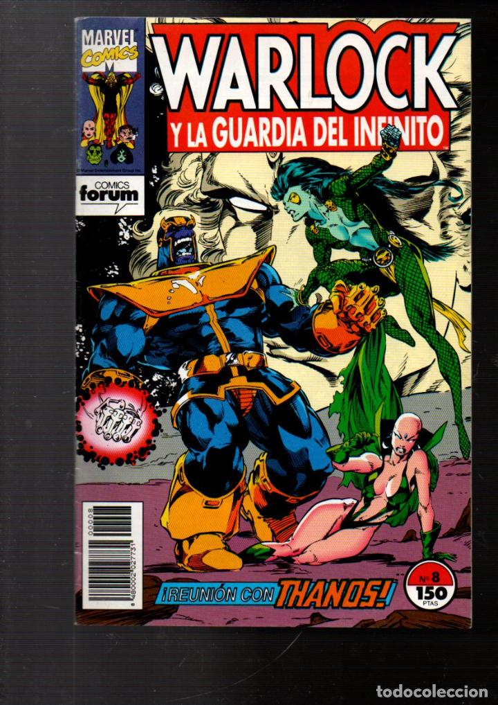 C&oacute;mics: WARLOCK Y LA GUARDIA DEL INFINITO, N&ordm; 8. MARVEL COMICS. FORUM. PLANETA 1993 - Foto 1