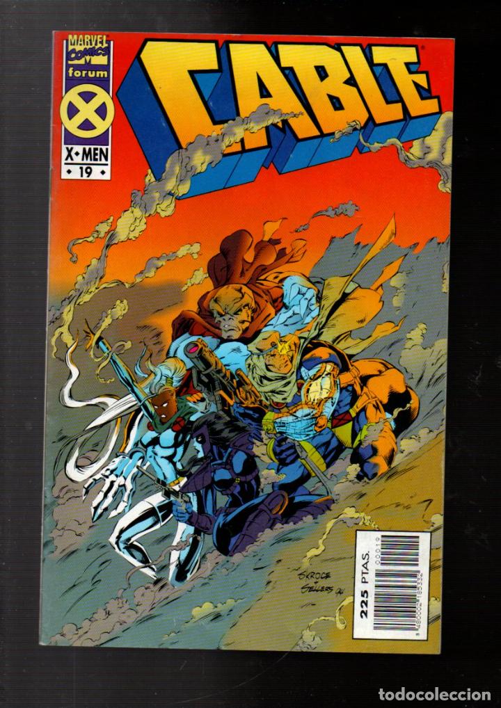 C&oacute;mics: CABLE, N&ordm; 19.. MARVEL COMICS. FORUM, X-MEN. PLANETA 1994 - Foto 1