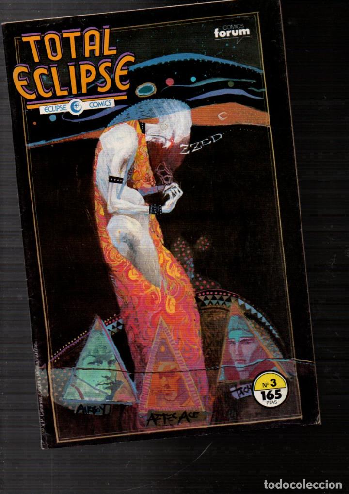 C&oacute;mics: TOTAL ECLIPSE, N&ordm; 3. ECLIPSE COMICS FORUM, PLANETA, 1990 - Foto 1