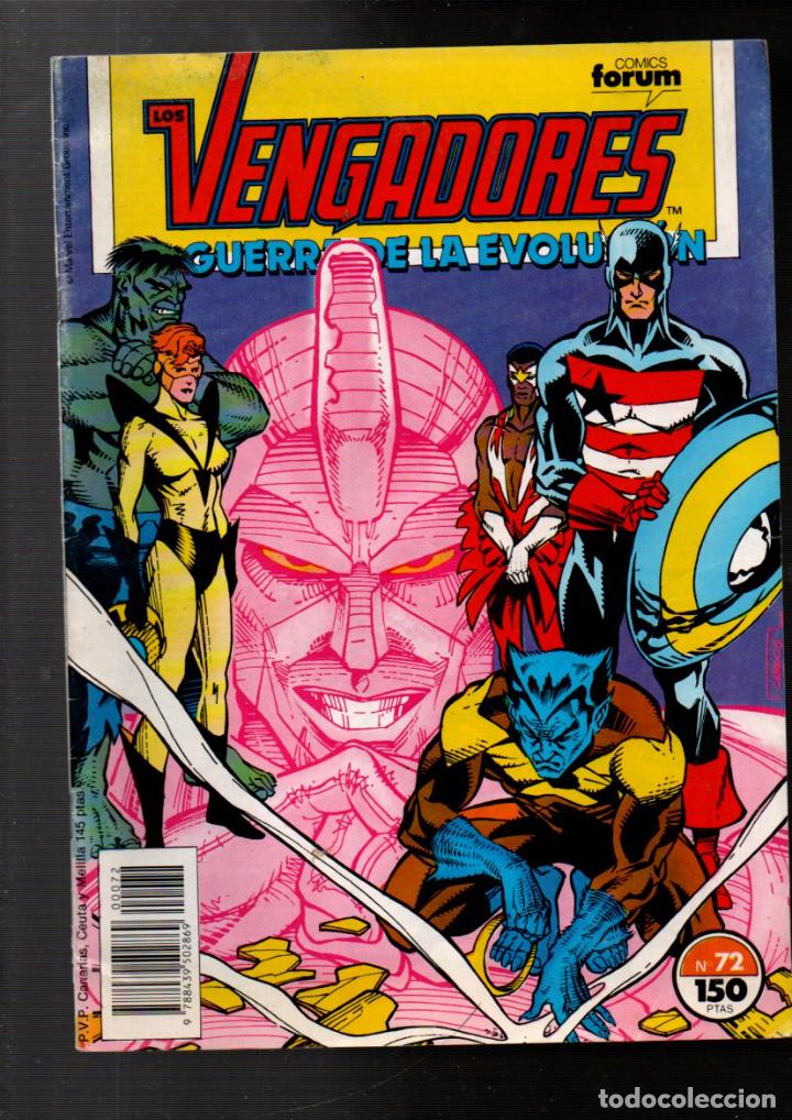 C&oacute;mics: LOS VENGADORES, N&ordm; 72. COMICS FORUM. - Foto 1