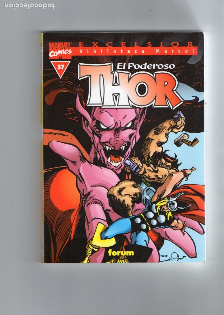 C&oacute;mics: BIBLIOTECA MARVEL THOR N&deg; 37 - Foto 1