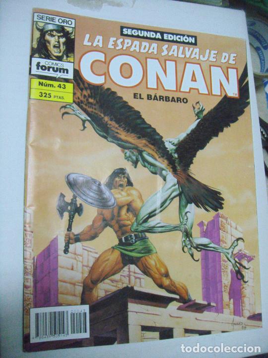 C&oacute;mics: LA ESPADA SALVAJE DE CONAN -VARIOS N&Uacute;MEROS - ED. FORUM - Foto 118